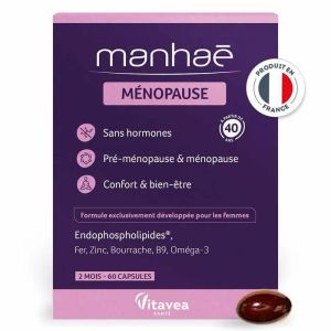 Manhaé Capsules Boîte de 60 x2