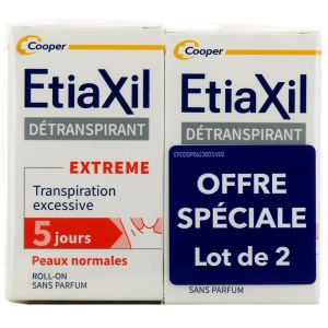 Etiaxil Détranspirant Aisselles Peaux Normales 15 ml