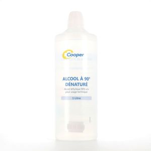 Cooper Alcool 90° Dénaturé Flacon 1L