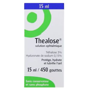 Thealose Solution Ophtalmique Flacon 15 ml