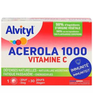 Alvityl Acérola Boîte de 30 Comprimés