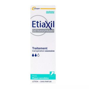 Etiaxil Détranspirant Pieds Peaux Sensibles 100 ml