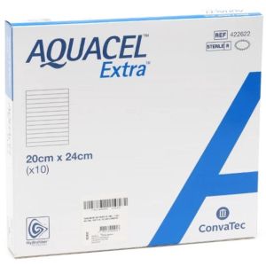 Aquacel Extra Pansements 20 x 24 cm x10