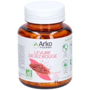 Arkogélules Levure de Riz Rouge Bio x60 Gélules