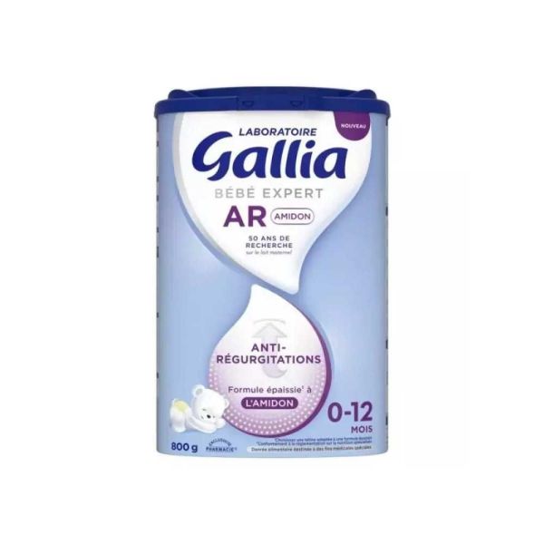 Gallia Expert AR Amidon 0-12 Mois 800 g