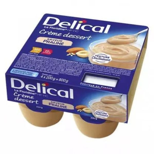 Delical Florid Crème Praline 200 g x4