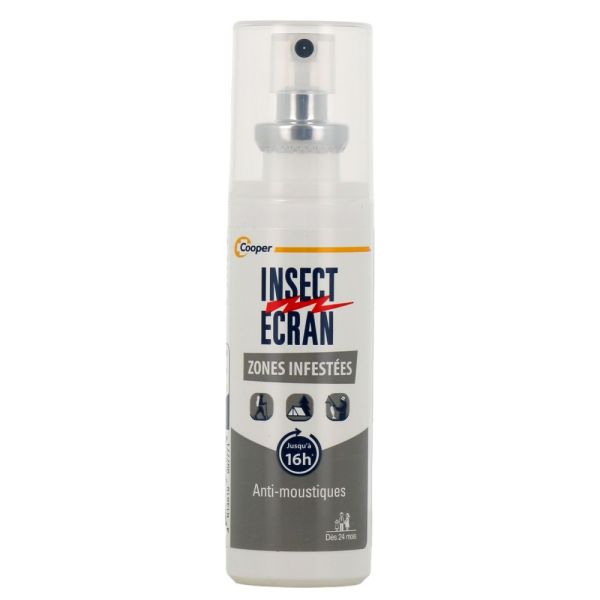 Insect Ecran Zones Infestées Flacon 50 ml