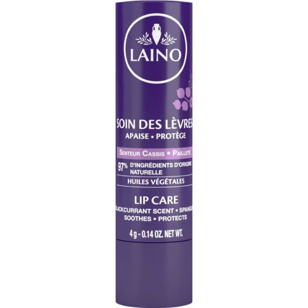 Laino Soin des Lèvres Cassis Stick 4 g