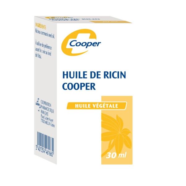 Cooper Huile de Ricin Flacon 30 ml