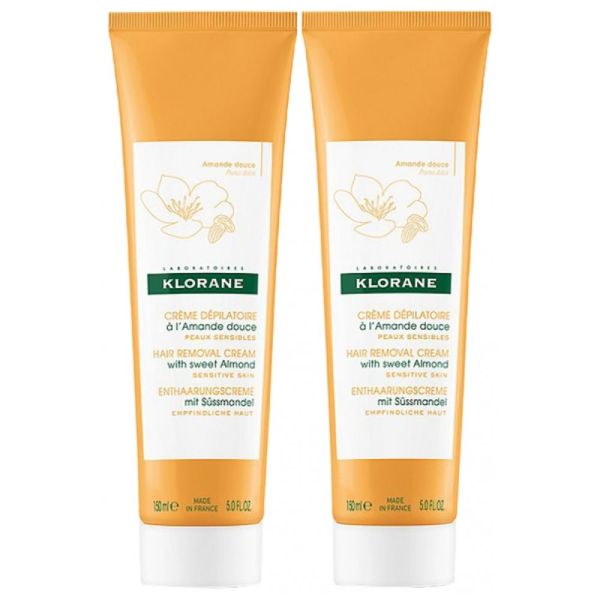 Crème Dépilatoire Jambe - Lot de 2x150mL