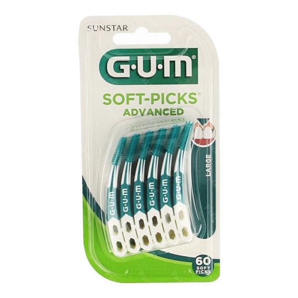 GUM Soft-Picks Advanced Taille Large x30