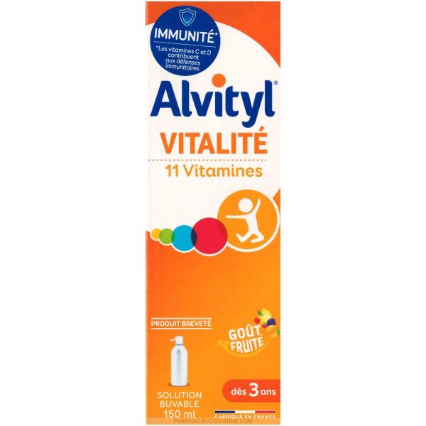 Alvityl Solution Buvable Flacon 150 ml