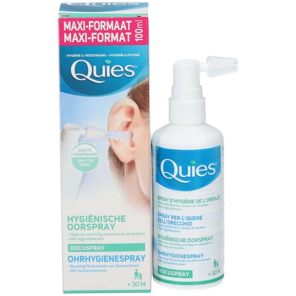 Quies Docuspray Solution Auriculaire Flacon 100 ml