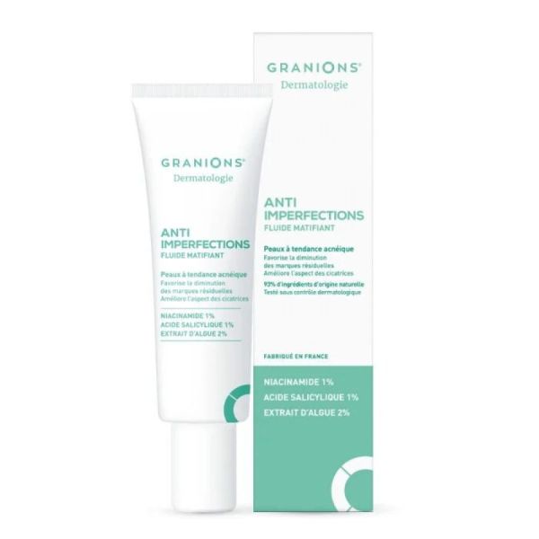 Granions Dermatologie Crème Anti-Imperfections Matifiante 40 ml