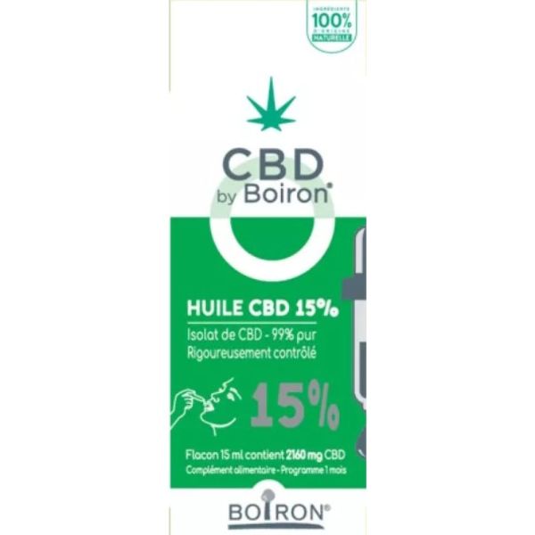 Huile CBD 15% - 15mL