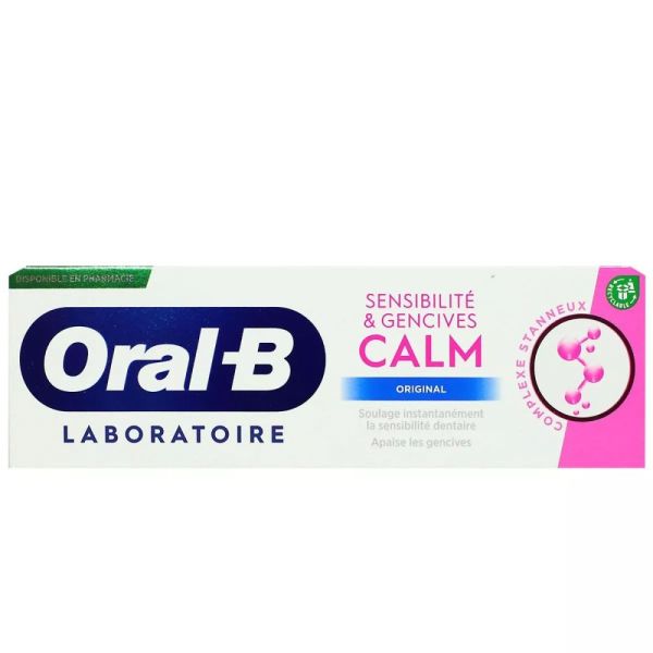 Oral-B Sensibilité & Gencives Calm Original Dentifrice 75 ml