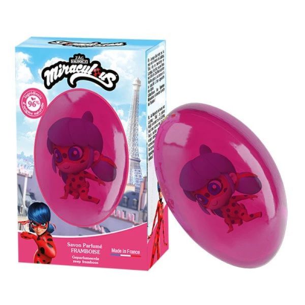 Savon Translucide Framboise Ladybug 75 g