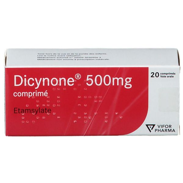 Dicynone 500 mg Comprimés x20