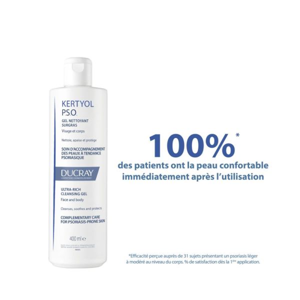 Kertyol PSO - Gel Nettoyant Surgras 400 ml