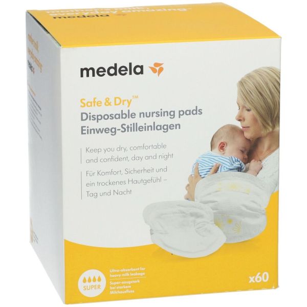 Medela Coussinets d'Allaitement à Usage Unique x60