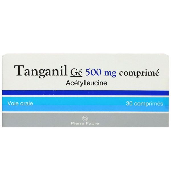 Tanganil Gé 500mg 30 comprimés