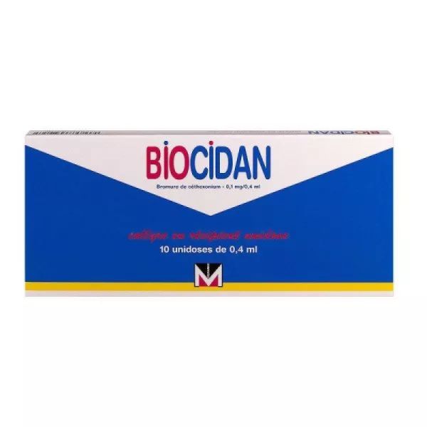 Biocidan 0,1 mg Collyre Unidoses x10