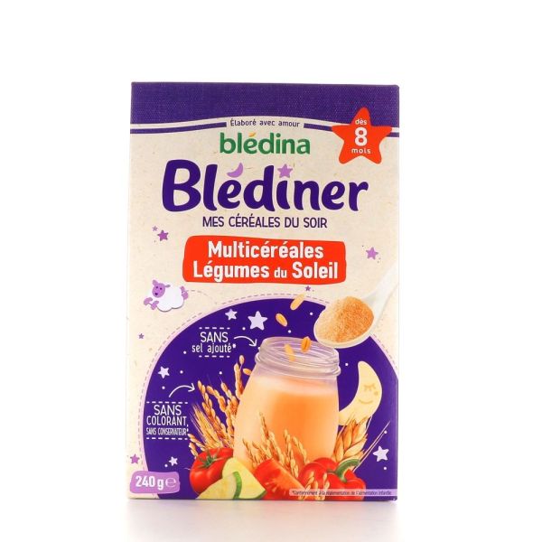 Blediner Multicéréales Légumes du Soleil 240 g