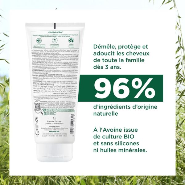 Avoine Soin après-Shampooing 200ml