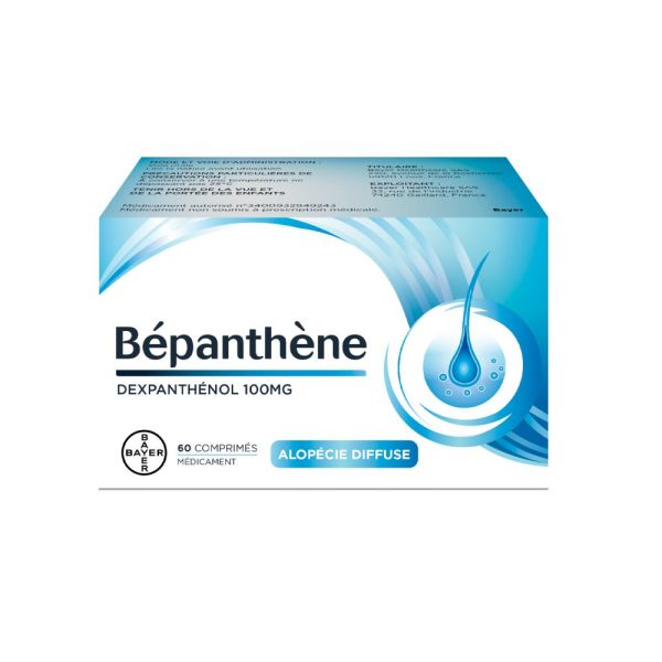 Bepanthene 100Mg - 60 comprimés