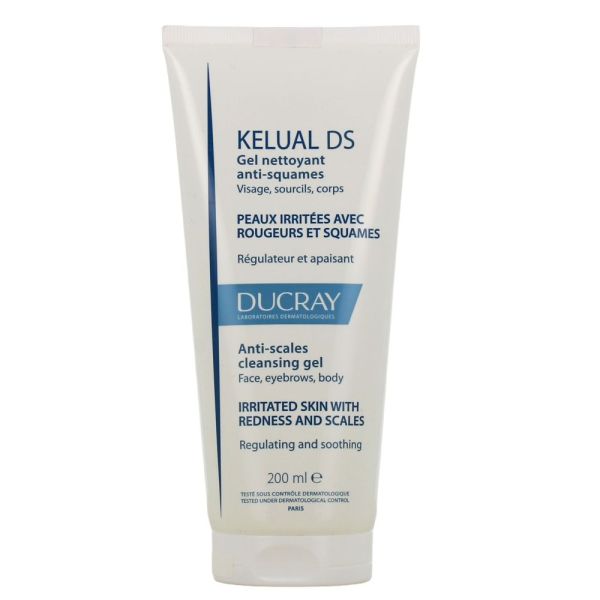 Ducray Kelual DS Gel Nettoyant Tube 200 ml